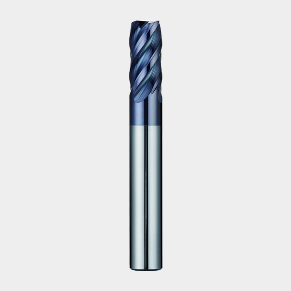 HRC58° Series Solid Carbide 4 Blades Round Nose End Mill