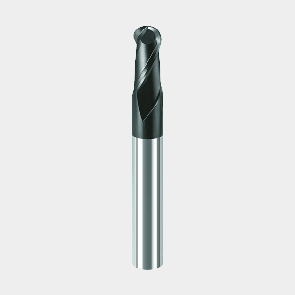 HRC58° Series Solid Carbide 2 Blades Ball Nose End Mill