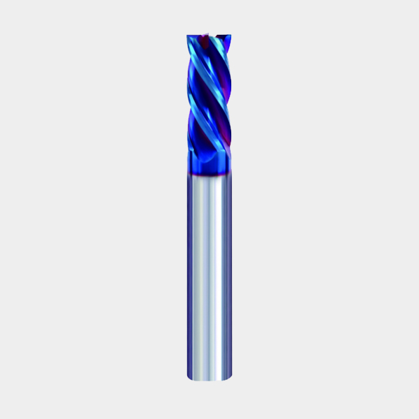 HRC63° Series Solid Carbide 4 Blades End Mill